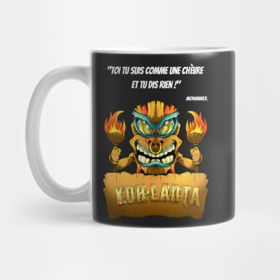 You are like a goat and you say nothing! Mug